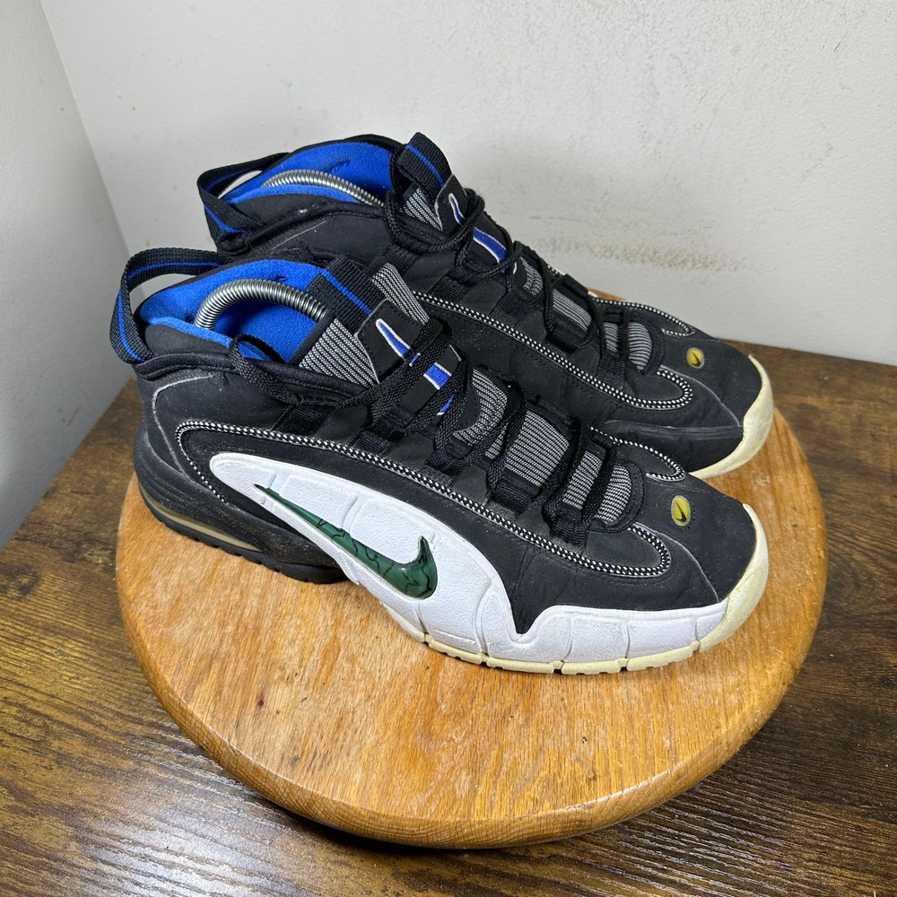Nike Air Max Penny 1 Orlando Black White Royal 311089-041 Mens 11 2006 Release
